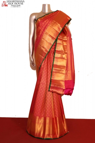 Grand Kanchipuram Wedding Silk Saree